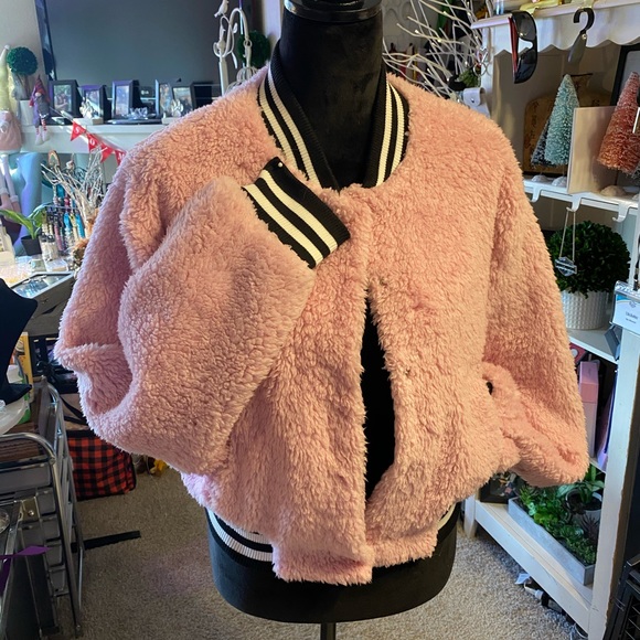 Faux Fur Teddy Jacket - Picture 1 of 2